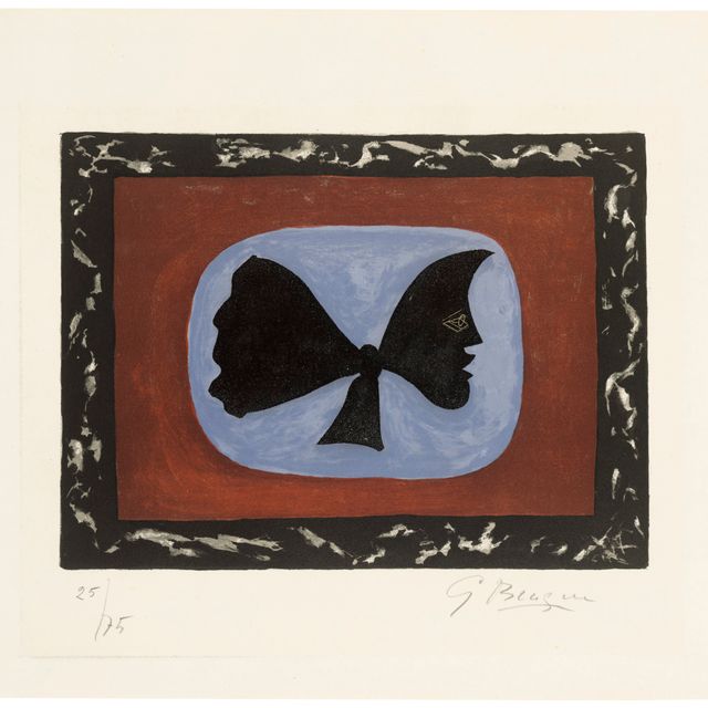 Georges Braque — Супружеская пара д'Уазо, от: Lettera Amorosa