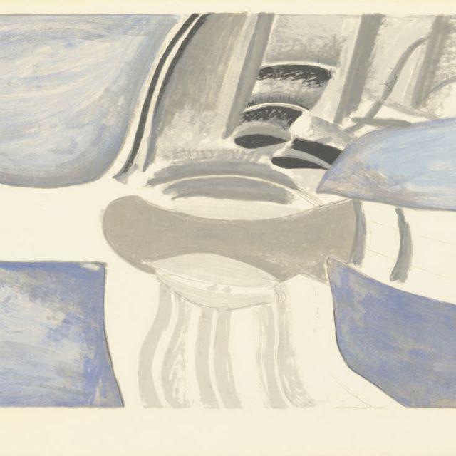 Georges Braque — Гранд уазо блю (Maeght 1016)