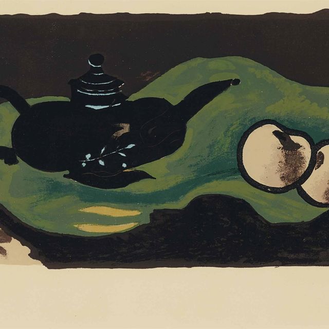Georges Braque — Театр и цветы