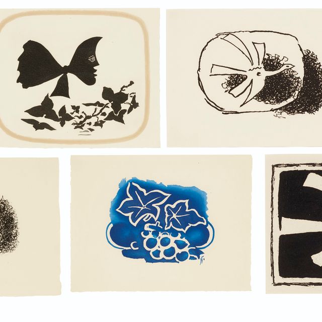Georges Braque — Результат : пять отпечатков