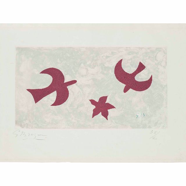 Georges Braque — Поэма для живой песни (Валье 108)