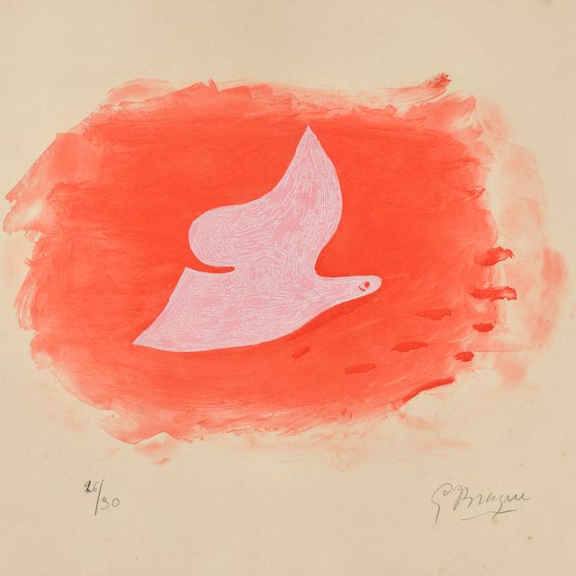 Georges Braque — Порядок в замке: одна тарелка