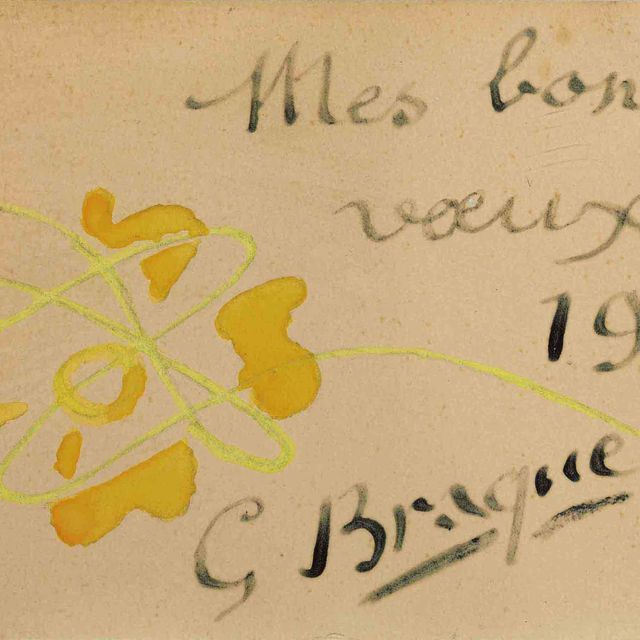 Georges Braque — Меню блюд