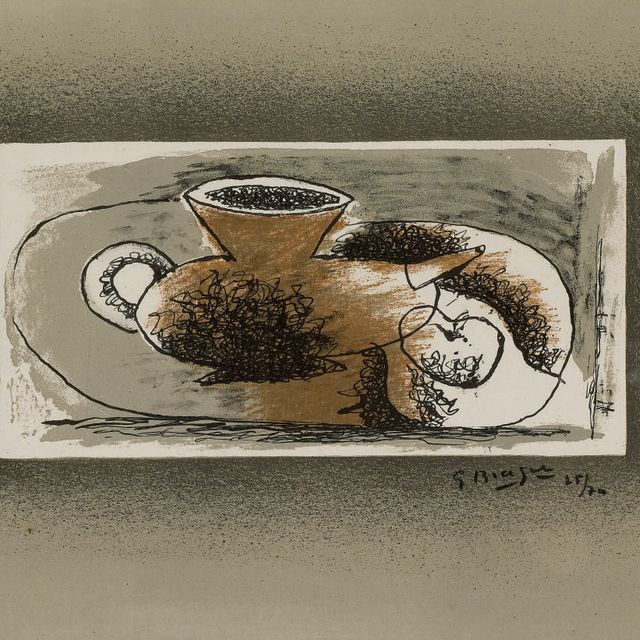 Georges Braque — Театр из фонда гри (ст. 34)