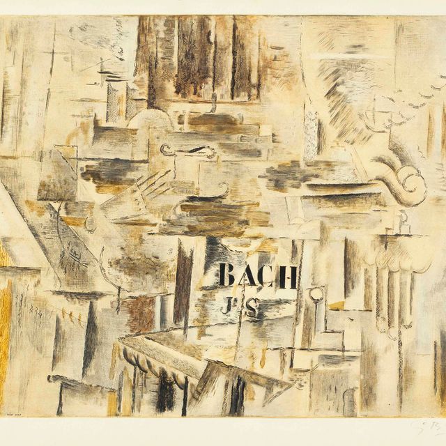 Georges Braque — Дань уважения И.С. Баху