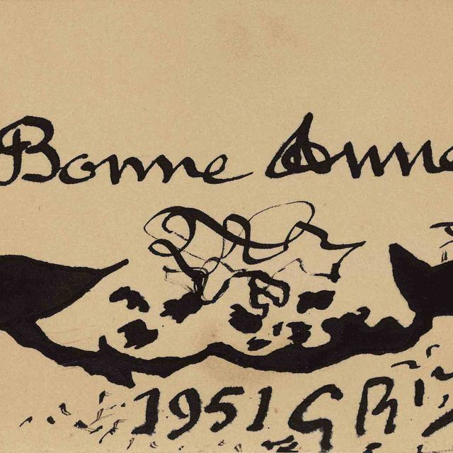 Georges Braque — Меню блюд