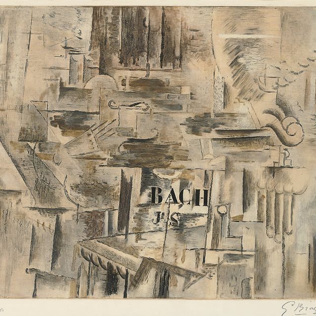 Georges Braque — Дань уважения И.С. Баху (часть 1019)