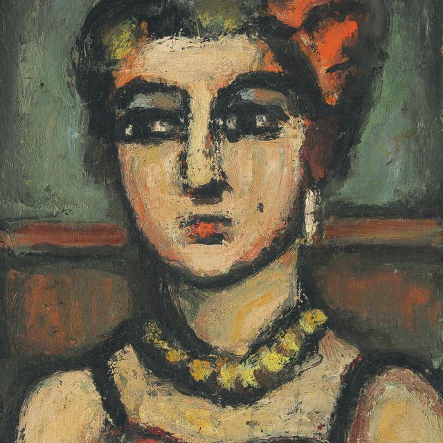 Georges Rouault — Театр цирка (Королева Саба)