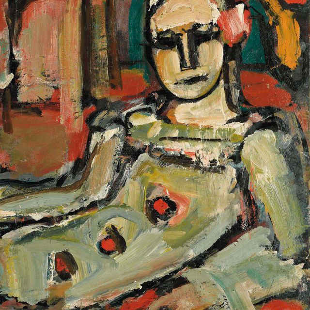Georges Rouault — Пьеро а-ля роза