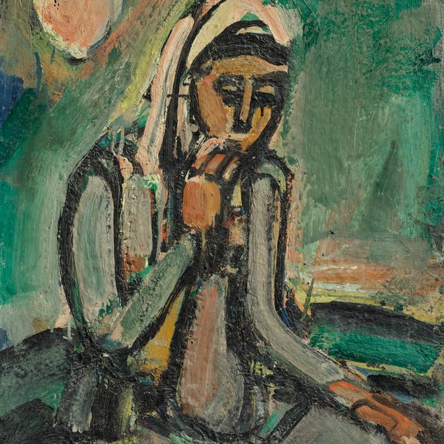 Georges Rouault — Старый добрый пасьянс, который обслуживает множество людей.