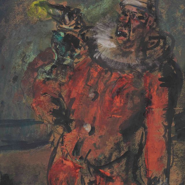 Georges Rouault — Румяный клоун