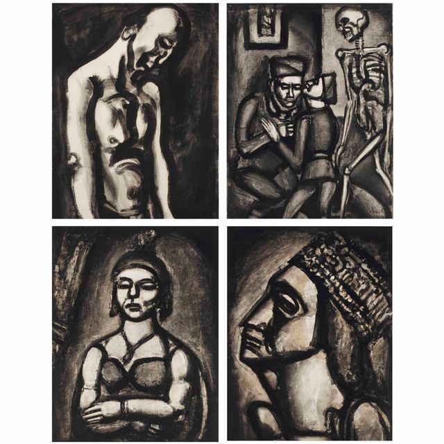 Georges Rouault — "Отверженный", издание "Филантропической этуали", Париж, 1922-27