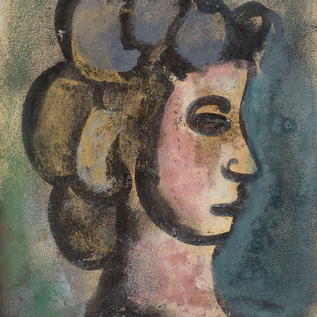 Georges Rouault — Женский профиль