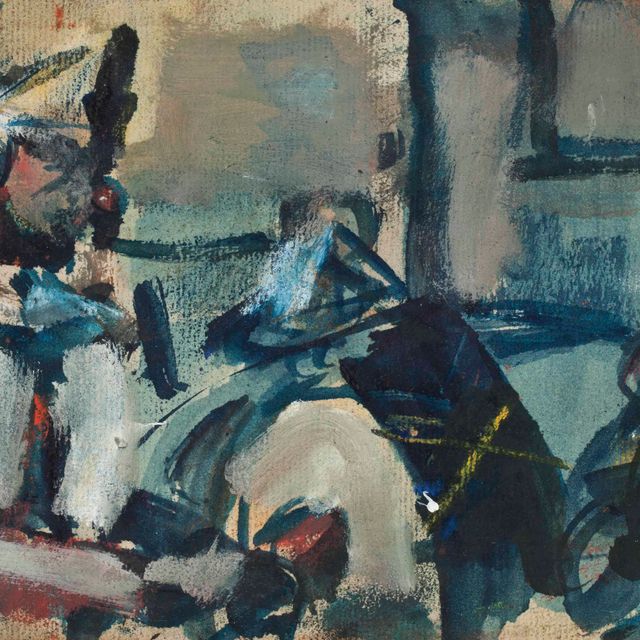 Georges Rouault — Парад (эскиз)