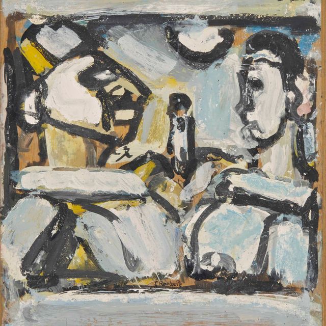 Georges Rouault — ПОЛИШИНЕЛЬ И ПЬЕРО