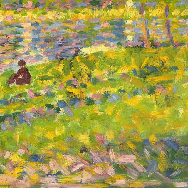 Georges Seurat — Расплатись, мой друг (Этюд для вечернего апре-миди перед Большим ужином )