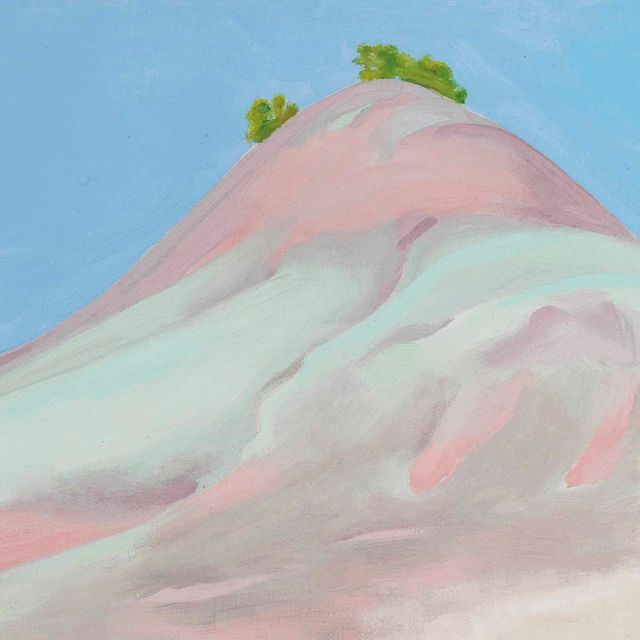 Georgia O’Keeffe — Маленький лавандово-серо-зеленый холм