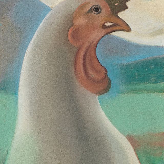 Georgia O’Keeffe — Фарфоровый петух