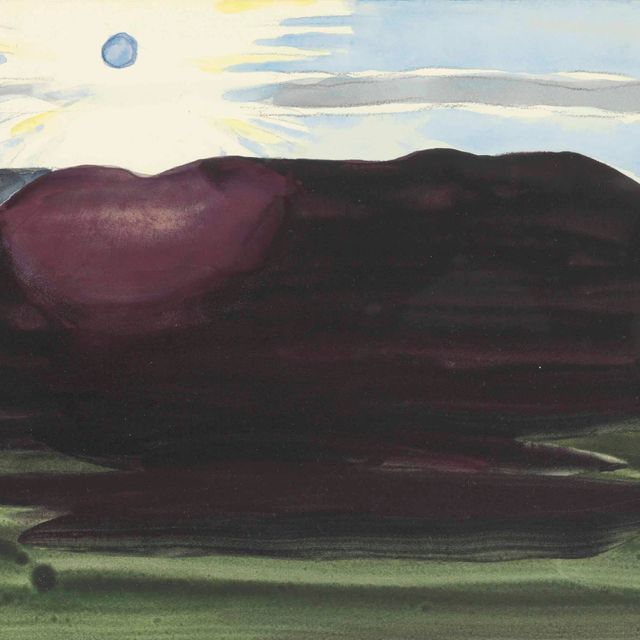 Georgia O’Keeffe — Без названия (Пейзаж)