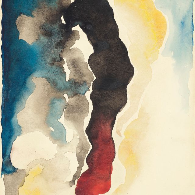 Georgia O’Keeffe — Без названия (Абстракция/портрет Пола Стрэнда)