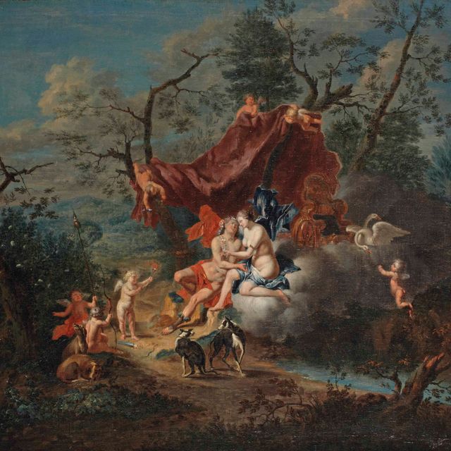 Gérard — Венера и Адонис