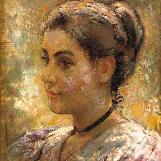 Gérard — Марийка в саду Тюильри, 1954 год
