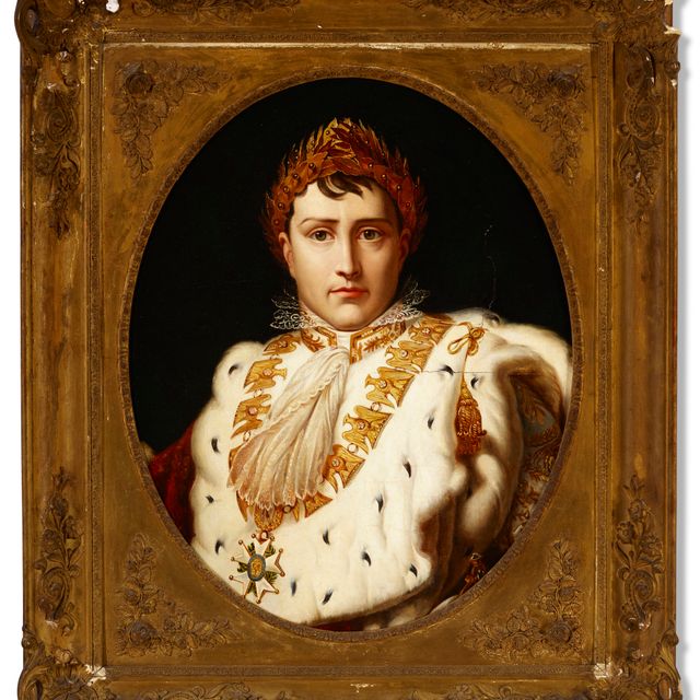 Gérard — Портрет Наполеона Бонапарта (1769-1821), поясной