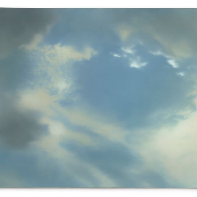 Gerhard Richter — Wolkenstudie (грюн-Блау) (Исследование облаков (зелено-голубых))
