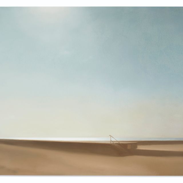Gerhard Richter — Маленькая лестница на берегу моря [Kleine Treppe am Meer]