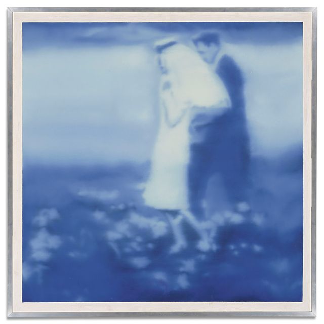 Gerhard Richter — Браутпар (синий) (Жених и невеста (синий))
