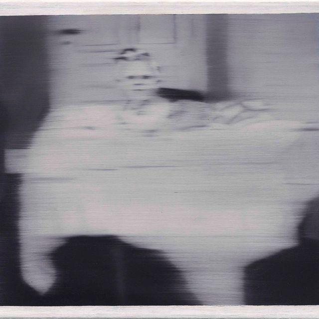 Gerhard Richter — Младенец на столе (Säugling auf einem Tisch)
