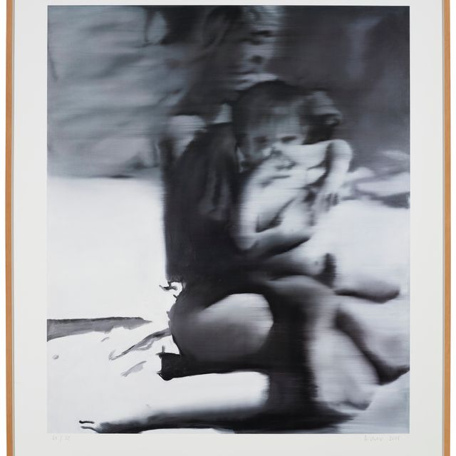 Gerhard Richter — Фрау мит кинд (Женщина с ребенком)