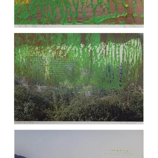 Gerhard Richter — (i) Без названия (16.7.94) (ii) Без названия (19.7.94) (iii) Без названия (20.7.94)