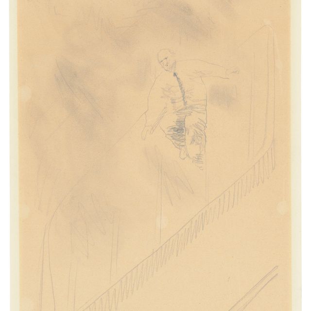 Gerhard Richter — Мужчина, Выпрыгивающий Из Окна