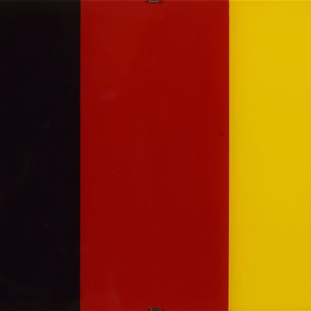 Gerhard Richter — Schwarz, Rot, Gold II (черный, красный, Золотой II)