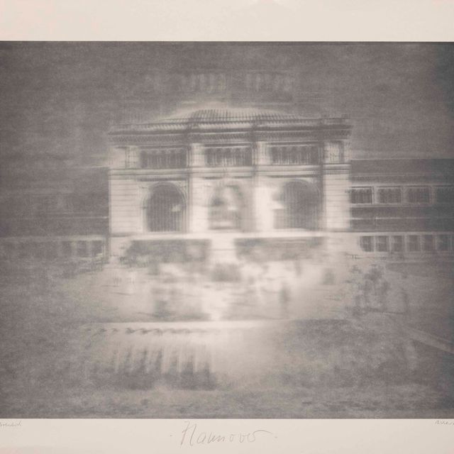 Gerhard Richter — Железнодорожный вокзал (Ганновер) (Бутин 10)