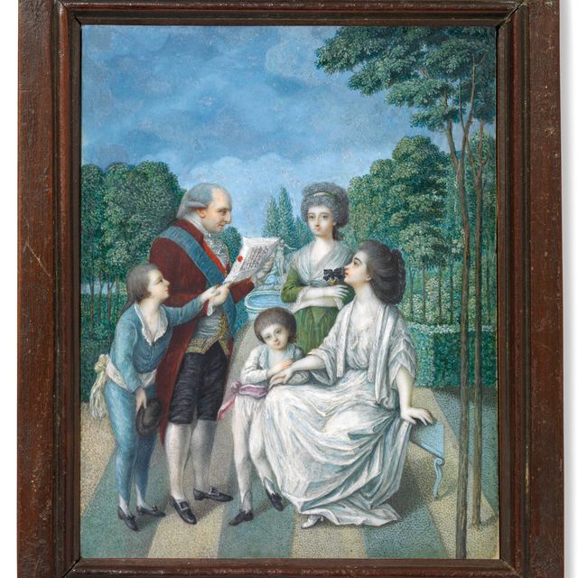 German School — Немецкая школа, около 1785 года