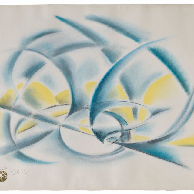 Giacomo Balla — Великолепная астратта + пейзажи