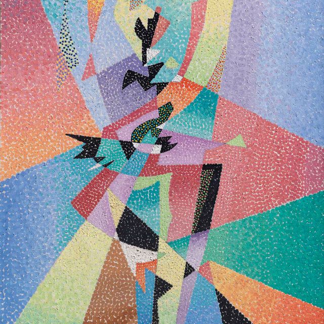 Gino Severini — Танцовщица в танце люмьер