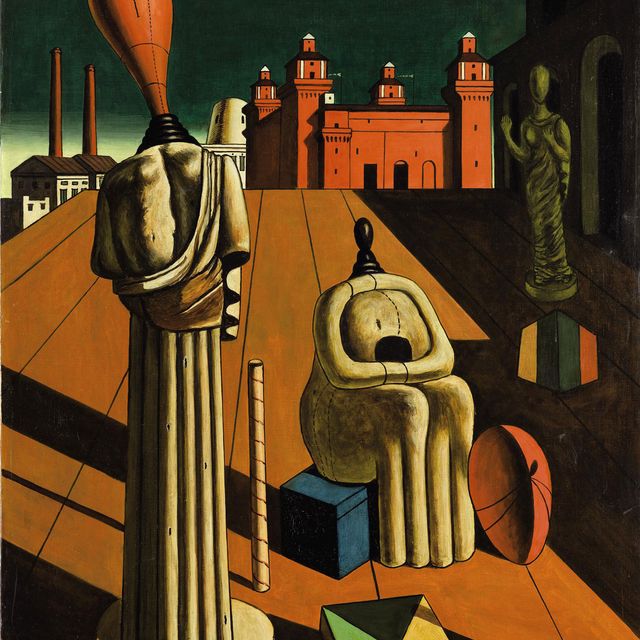 Giorgio de Chirico — Вопрошающая муза