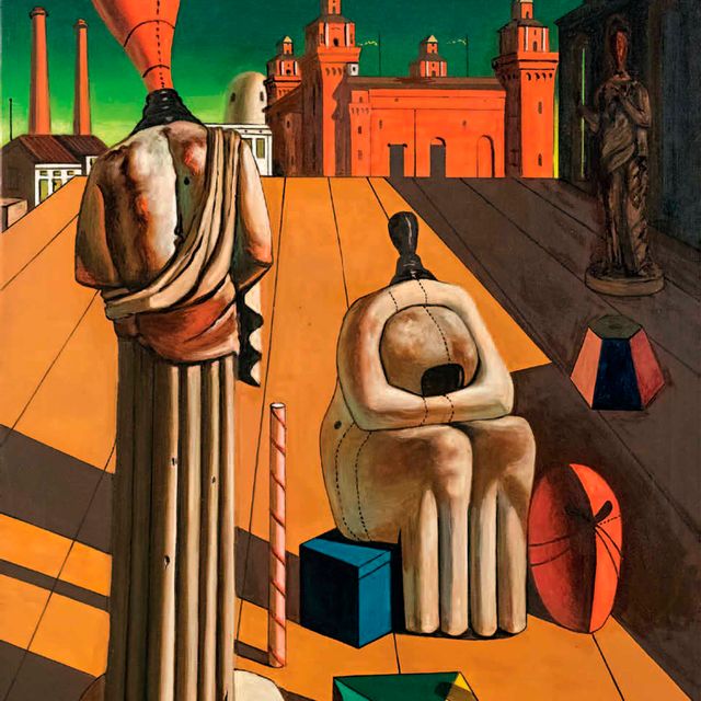 Giorgio de Chirico — Вопрошающая муза