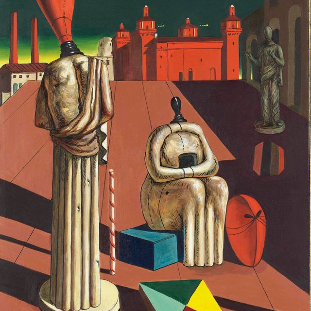 Giorgio de Chirico — Вопрошающая муза