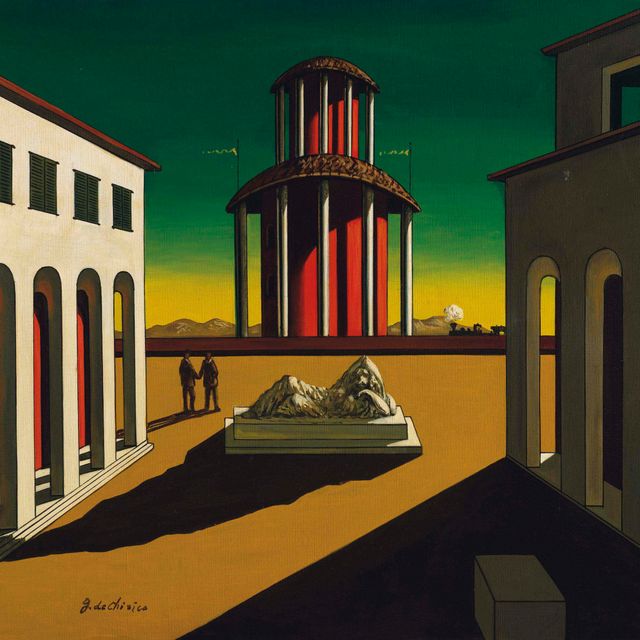 Giorgio de Chirico — Пьяцца д'Италия