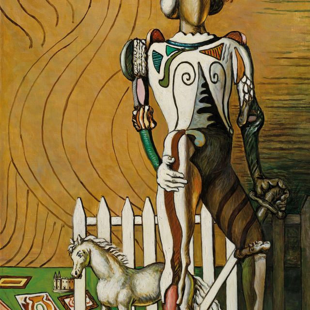 Giorgio de Chirico — Джентилуомо в вильеджиатуре
