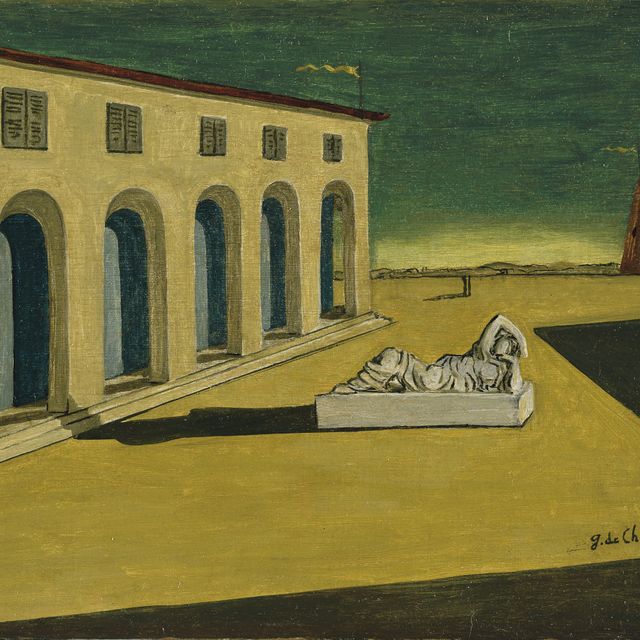 Giorgio de Chirico — Площадь Италии против Арианны