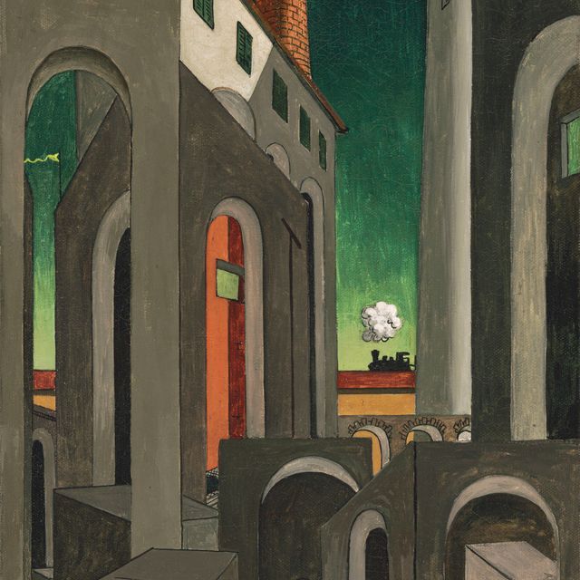 Giorgio de Chirico — Аппарирование в чиминьере