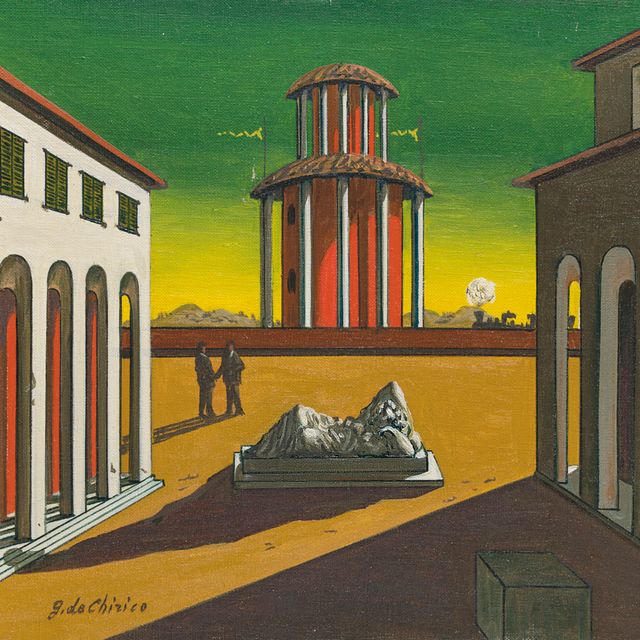 Giorgio de Chirico — Пьяцца д'Италия