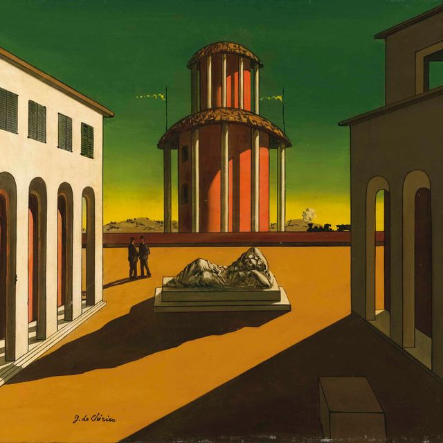 Giorgio de Chirico — Пьяцца д'Италия