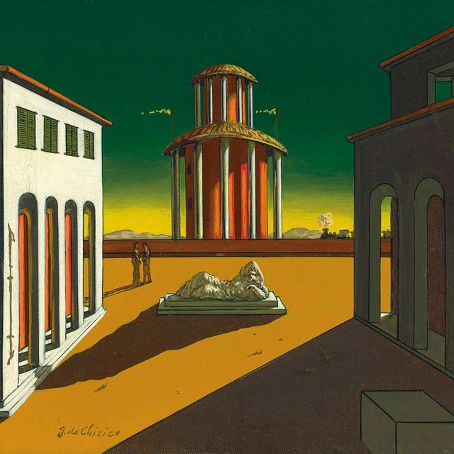 Giorgio de Chirico — Пьяцца д'Италия