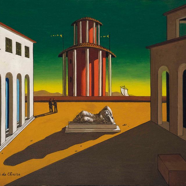 Giorgio de Chirico — Пьяцца д'Италия